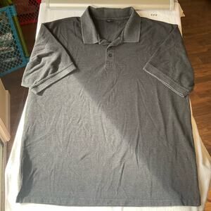 All Ways Apparel Men’s Short Sleeve Polo Shirt Size XL, Solid Black